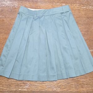 J. Crew A-Line Skirt in Light Blue
